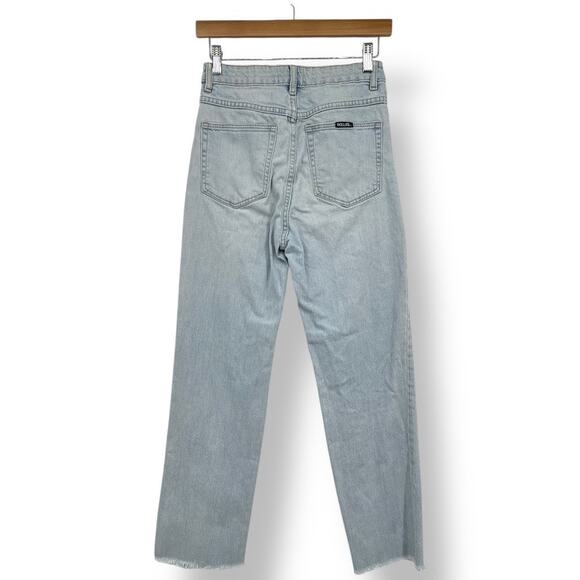 Rolla's Original High Rise Straight Leg Jeans Light Wash Women's 27 - Picture 3 of 11